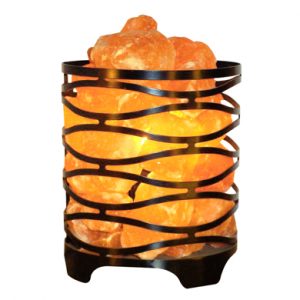 Metal Pink Salt Lamp MPSL-43